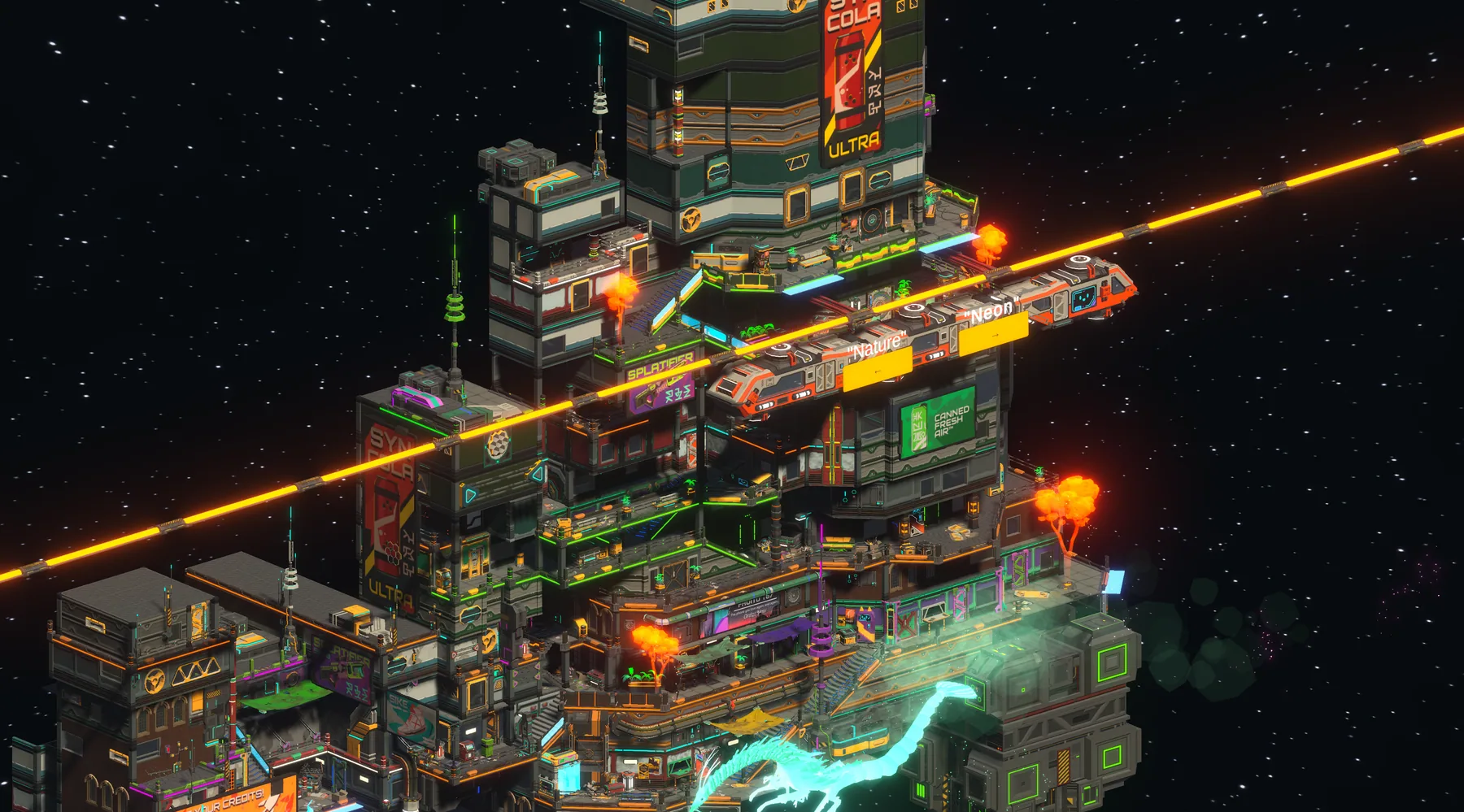 Neon City: 02 / Night district