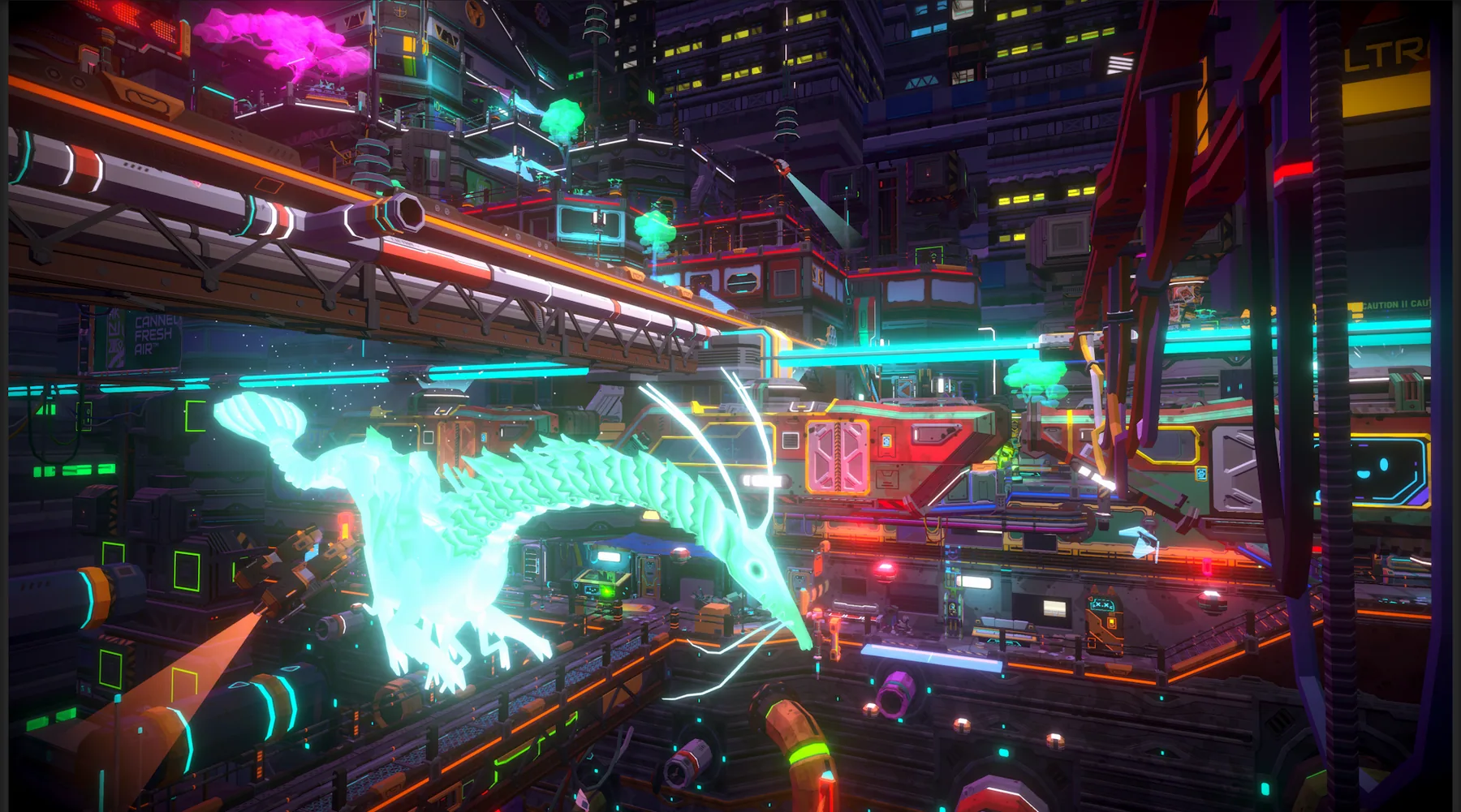 Neon City: 01 / Neon interior