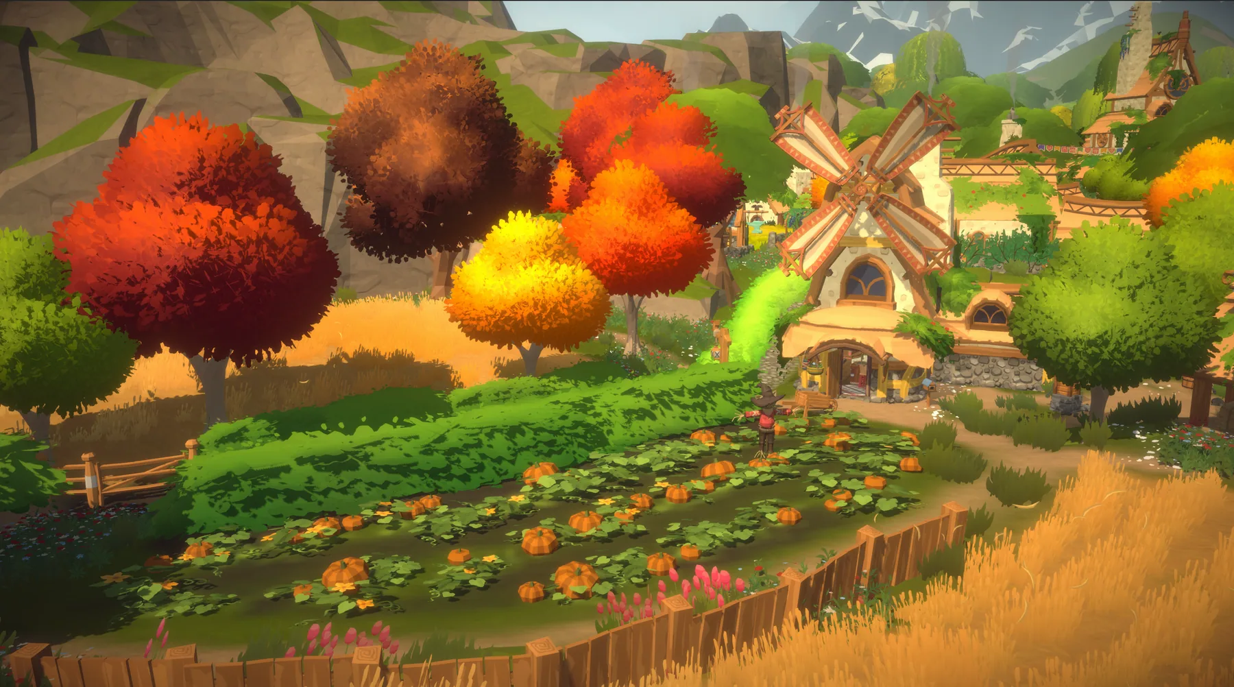 Warm village-inspired X SPACE room concept