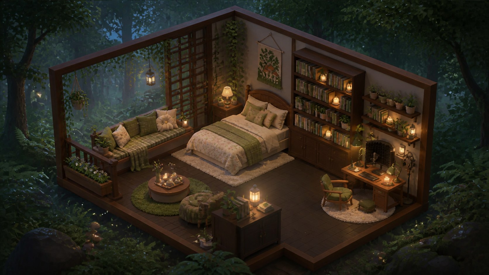 Forest Hideaway: 02 / Woodland studio