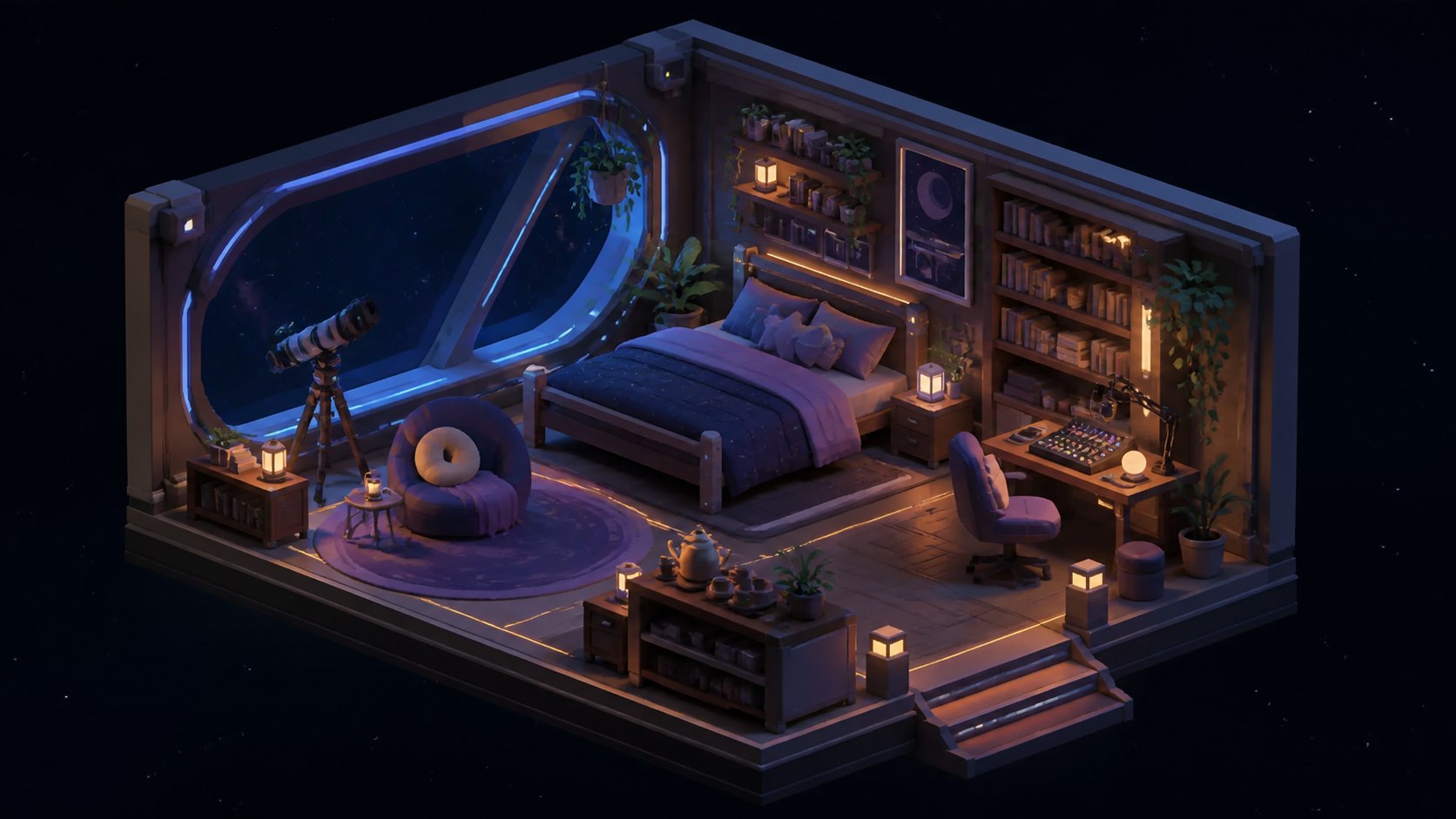 Starlight Observatory: 02 / Night studio