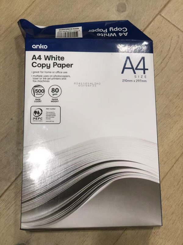 Anko A4 Copy Paper（30pcs）| 复印纸