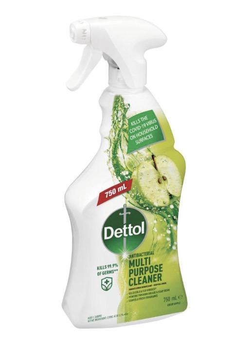 NEW Dettol Disinfectant Apple Multipurpose Surface Cleaning Spray | 全新滴露消毒苹果多用途表面清洁喷雾 | 750毫升