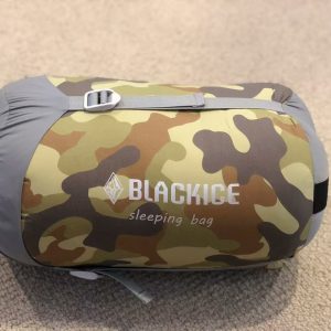 NEW BLACKICE Army Green Camouflage Sleeping Bag 全新军绿色迷彩睡袋