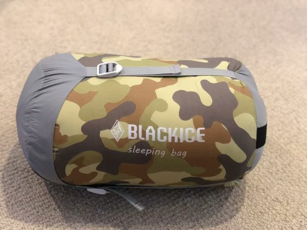 NEW BLACKICE Army Green Camouflage Sleeping Bag 全新军绿色迷彩睡袋