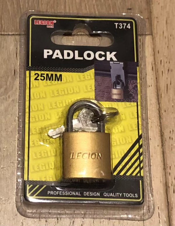 NEW LEGION LOCK | 全新铜色合金挂锁