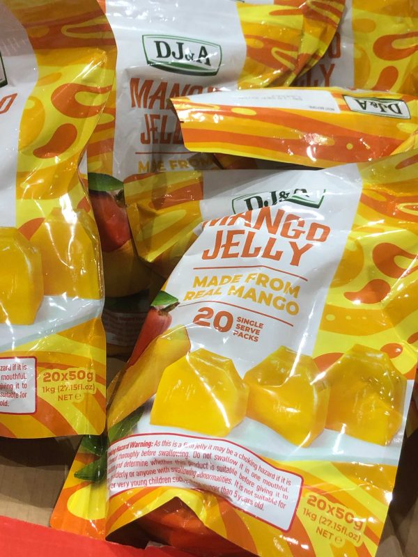 Costco-DJ&A Mango Jelly Multipack芒果果冻多件装 20x50g🥭✨