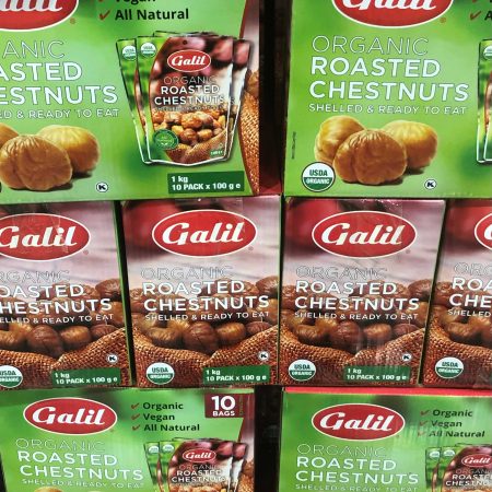 Costco-Galil 有机烤栗子 Organic Roasted Chestnuts 10x100g  🌰✨