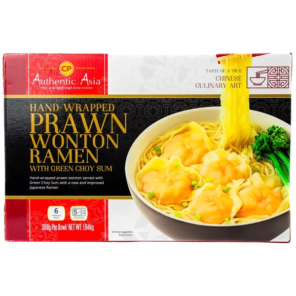 Costco-虾馄饨拉面汤面Prawn Wonton Ramen Soup Noodle 6packs 1.84kg/box