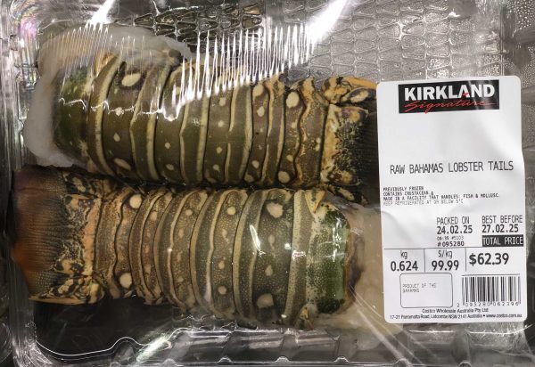 Costco-生巴哈马龙虾尾Raw Bahamas Lobster Tails🦞✨