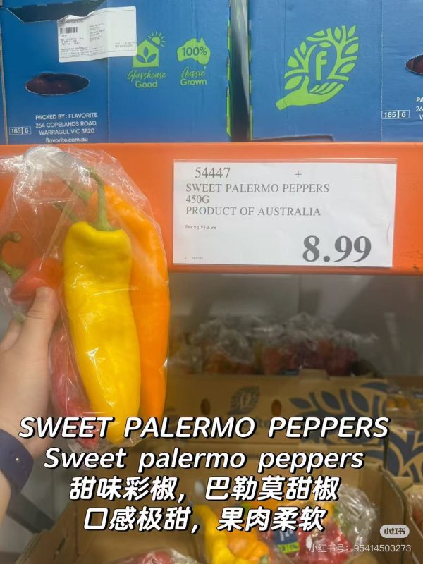 Costco-SWEET PALERMO PEPPERS 450g