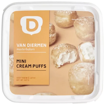 Costco 迷你香草奶油泡芙 - Van Diermen Mini Vanilla Cream Puffs 1.617kg