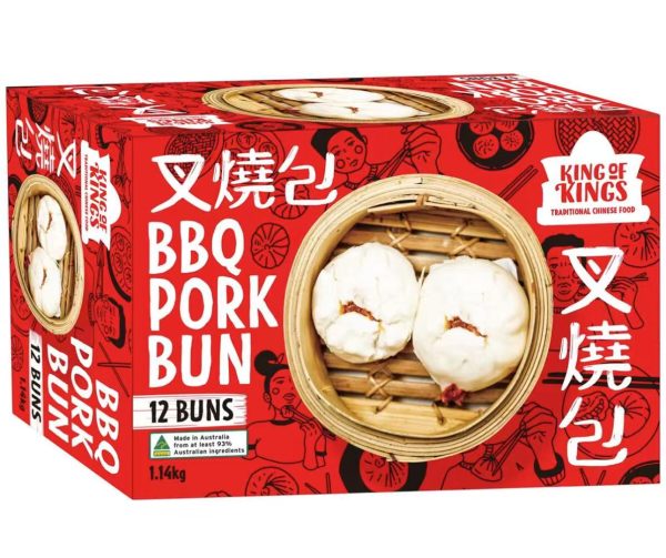 叉烧包（King of Kings BBQ Pork Buns 12个）