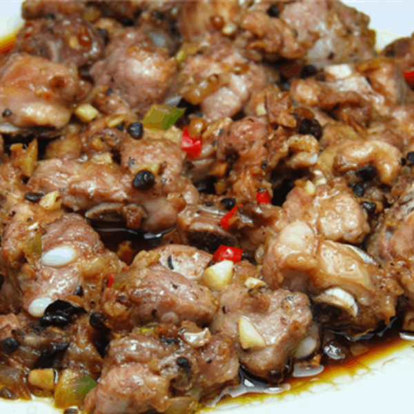 午餐 豉汁排骨饭 送饮料一份